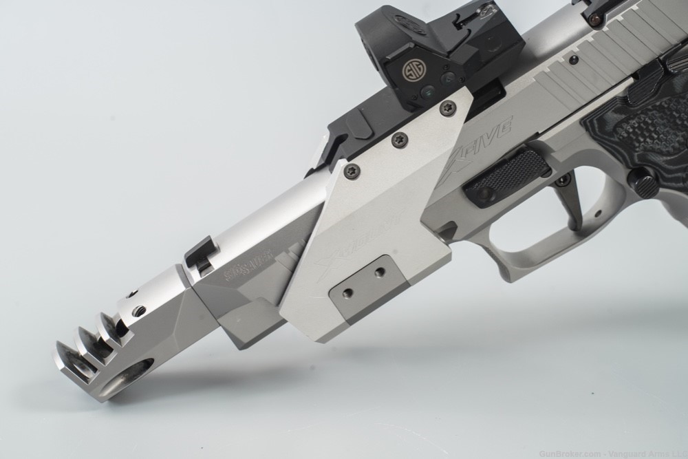 Rare P226 X-Five Open 9mm Semi-Auto Pistol! German Mastershop Quality!  -img-2