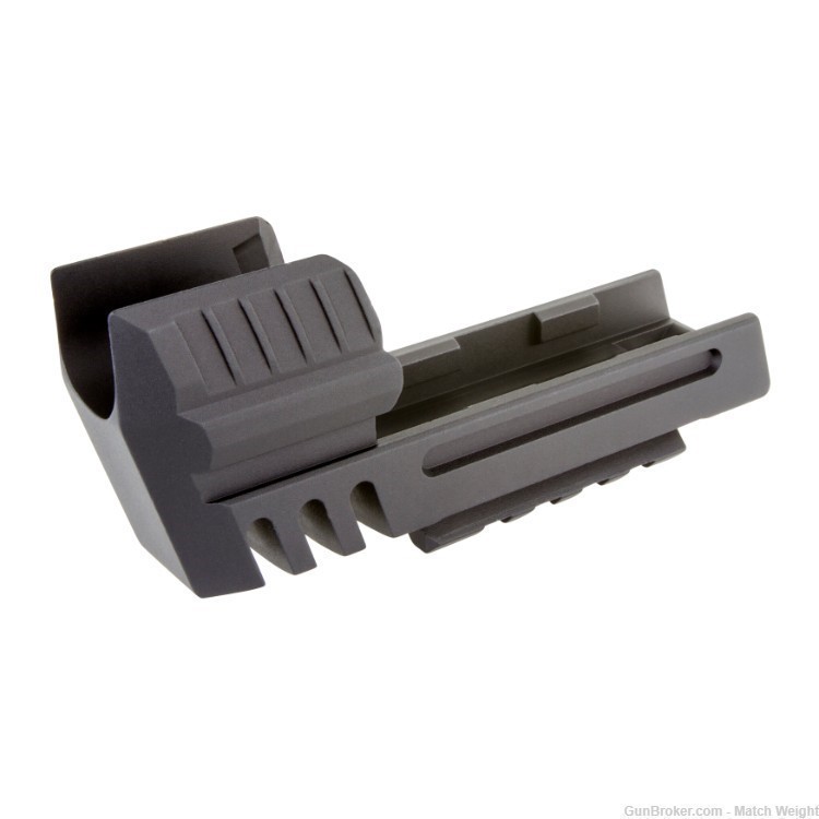 Match Weight - Compensator for H&K P30L (Long) w/ Rail - Steel-img-1
