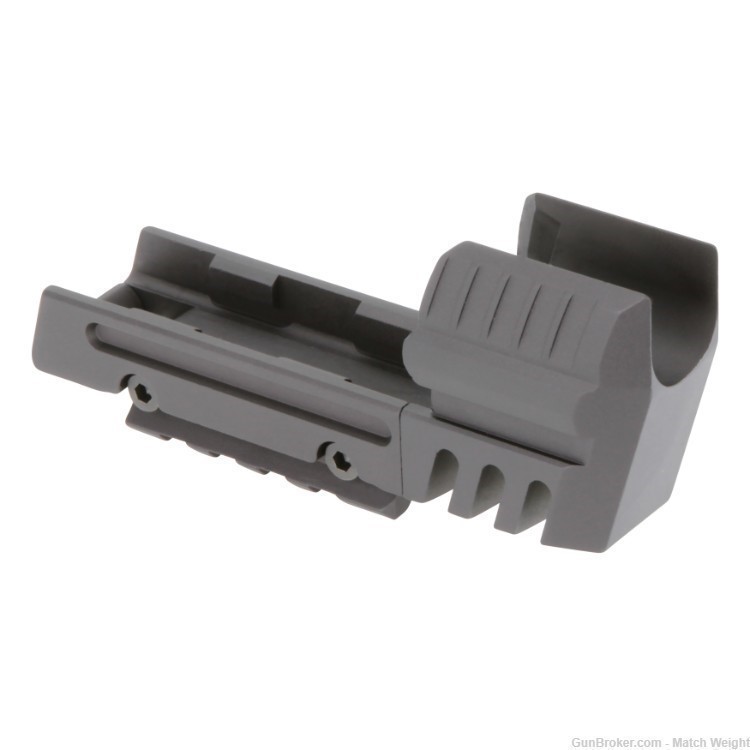 Match Weight - Compensator for H&K P30L (Long) w/ Rail - Steel-img-2