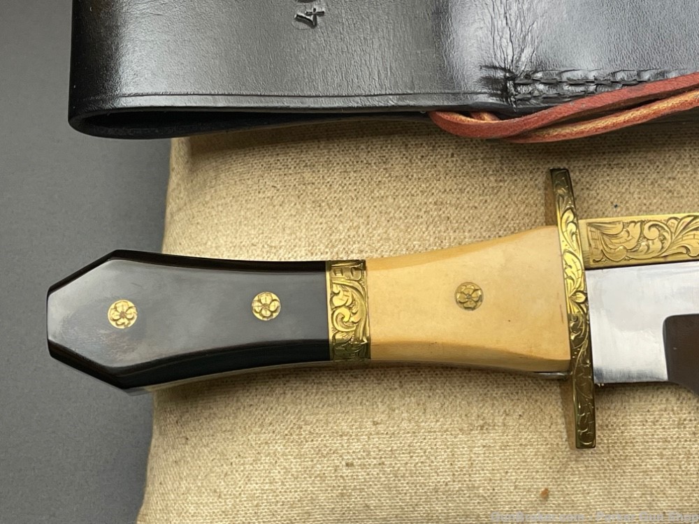 Al Mar Tenth Anniversary Limited Edition Bowie knife 1 Of 200-img-9