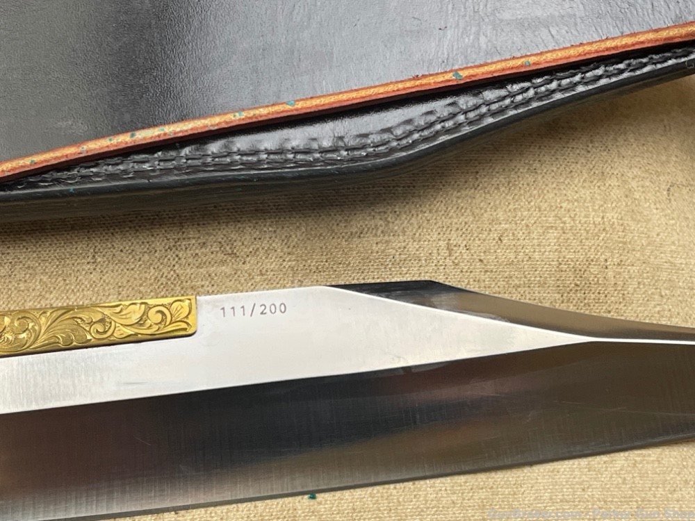 Al Mar Tenth Anniversary Limited Edition Bowie knife 1 Of 200-img-12