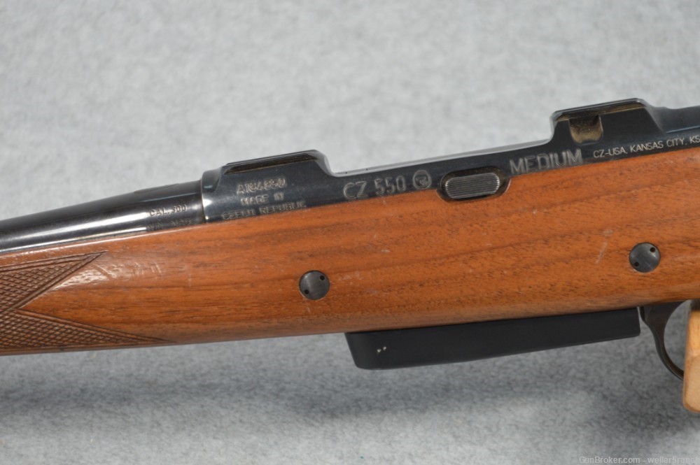CZ 550 Medium Lux Detachable Mag 300 Winchester Mag-img-15