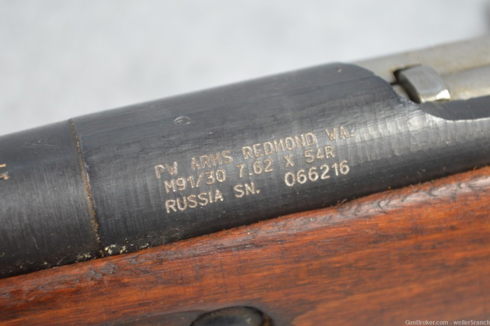 Izhevsk Mosin Nagant M91/30 1943 Round Receiver C&R OK in Cosmoline-img-20