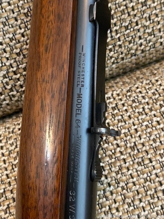 Holy Grail! Awesome Winchester 32WS 24" Brl Model 64 Collector Low Start-img-13