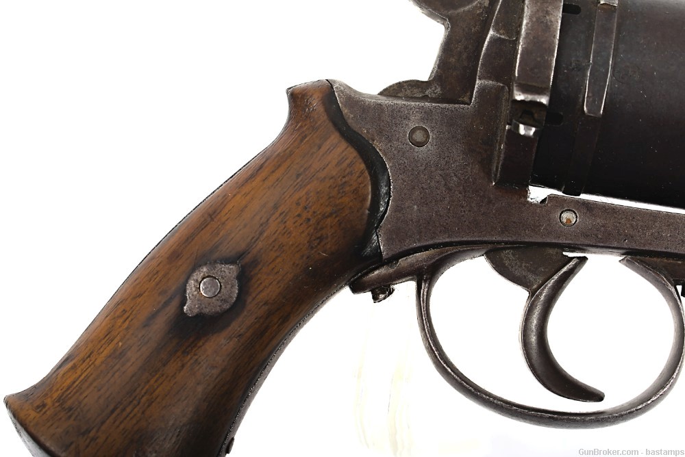 Belgian Lefaucheux Type 9mm Pinfire Revolver (Antique)-img-25