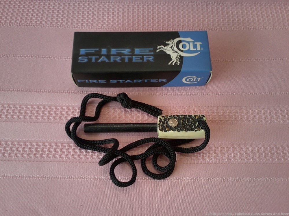 Hard to find Colt Fire Starter for Survival Camping, Hunting, Fishing etc.-img-0