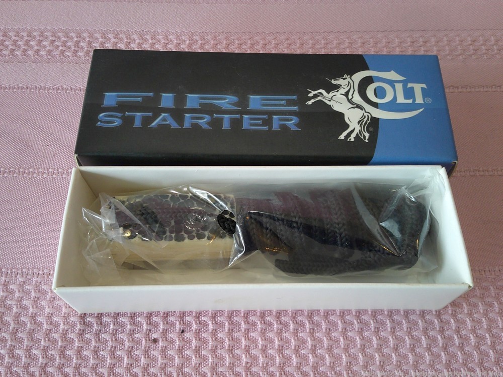 Hard to find Colt Fire Starter for Survival Camping, Hunting, Fishing etc.-img-6
