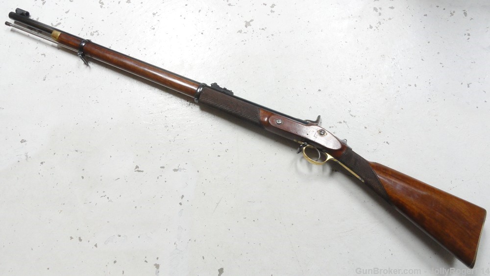 British Parker Hale Volunteer Rifle .45 Caliber Muzzleloader SN:100-img-17