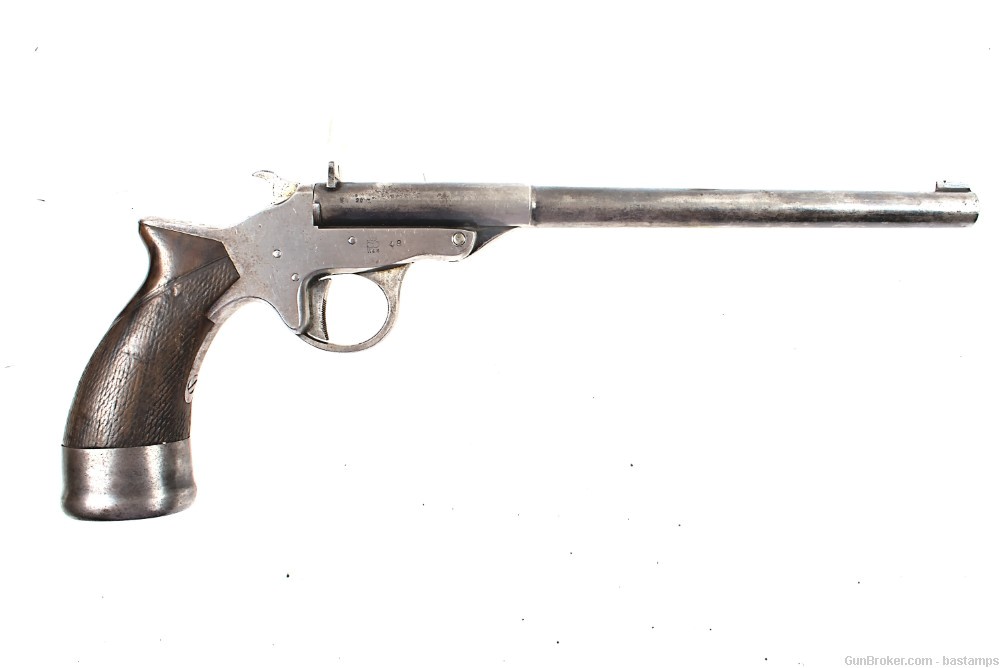 Very Early Webley & Scott M1909 Single Shot Target Pistol – SN: 48 (C&R)-img-1
