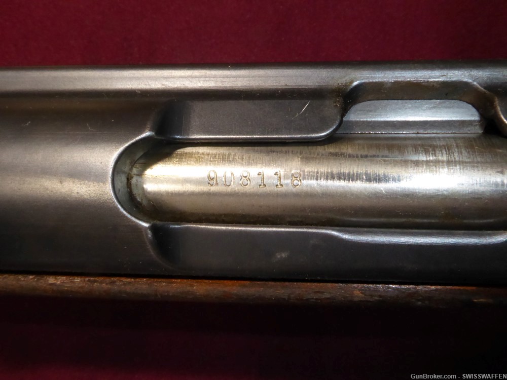 SWISS K31 SCHMIDT RUBIN MATCHING NUMBER MUZZLE 7.51mm EXCELLENT1948-img-2