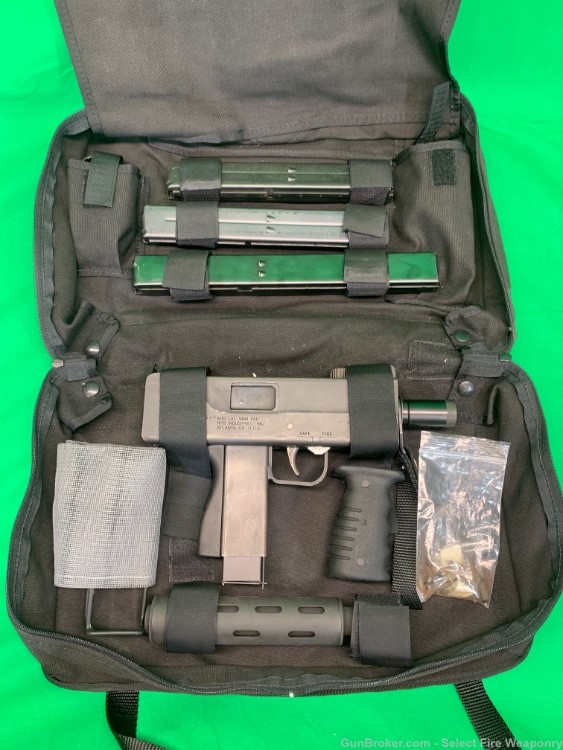 RARE RPB Industries Semi Auto Open Bolt SAP M10 9mm Collector Package M-10-img-52