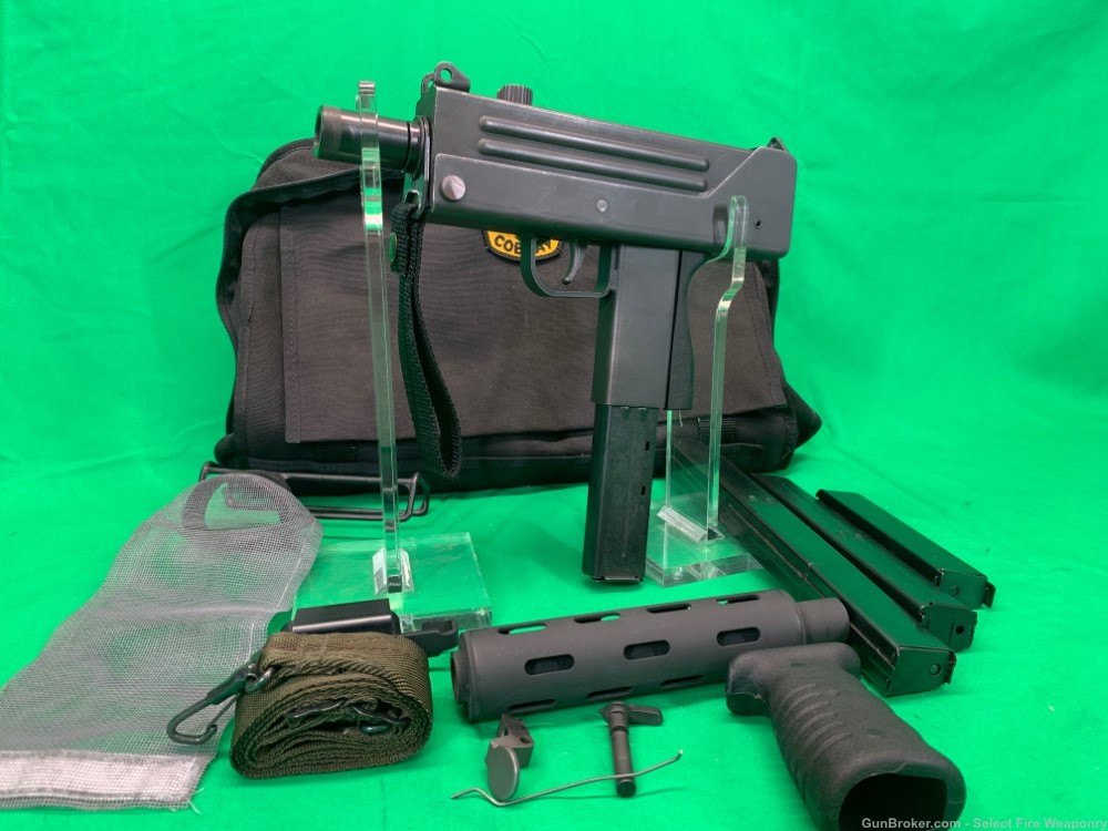 RARE RPB Industries Semi Auto Open Bolt SAP M10 9mm Collector Package M-10-img-5