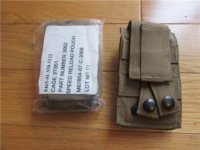(2) USMC M16A2 Speed Reloading Pouch! MINT!-img-0