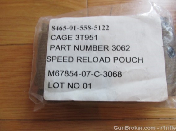 (2) USMC M16A2 Speed Reloading Pouch! MINT!-img-1