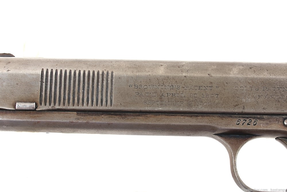 Colt Model 1902 Sportsman .38 Caliber Pistol – SN: 6726 (C&R)-img-18