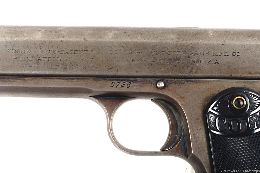 Colt Model 1902 Sportsman .38 Caliber Pistol – SN: 6726 (C&R)-img-16