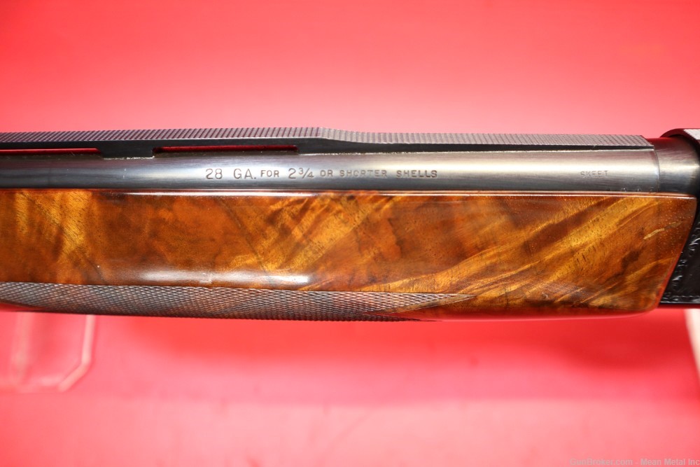 RARE Engraved Remington 11-48 28ga High Grade Skeet 25" PENNY START No Res-img-10