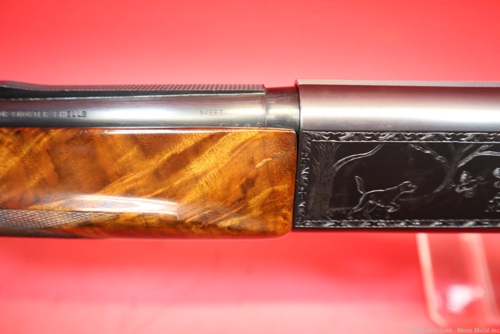 RARE Engraved Remington 11-48 28ga High Grade Skeet 25" PENNY START No Res-img-11