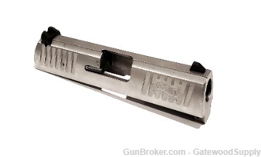 WALTHER CCP SLIDE ASSEMBLY - 9MM - STAINLESS-img-0