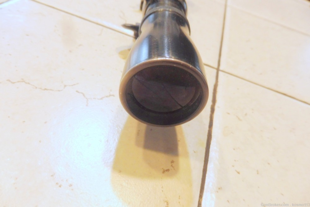 Lyman Alaskan All-Weather 2 1/2x Scope W/ Griffin & Howe Straight Up Mount -img-4