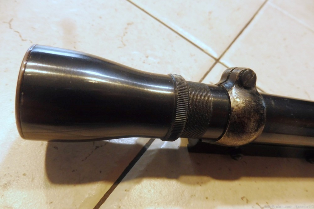 Lyman Alaskan All-Weather 2 1/2x Scope W/ Griffin & Howe Straight Up Mount -img-3