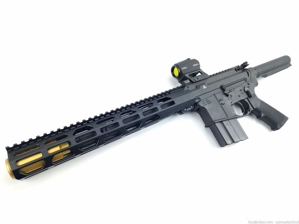 PMT-15L 5.56 10.5" AR15 Pistol - Gold-img-4