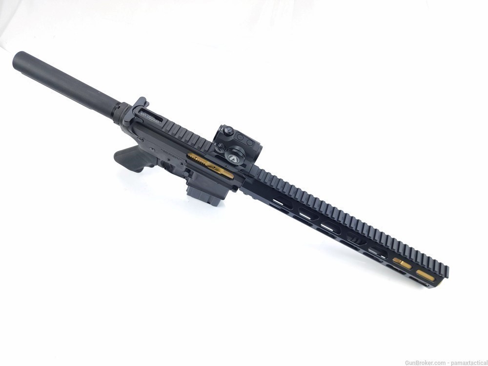 PMT-15L 5.56 10.5" AR15 Pistol - Gold-img-7