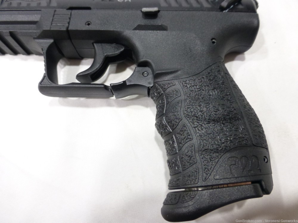 NIB Walther P22 CA DA/SA Pistol 22 LR 10rd 3" Paddle Release Black 5120333-img-4
