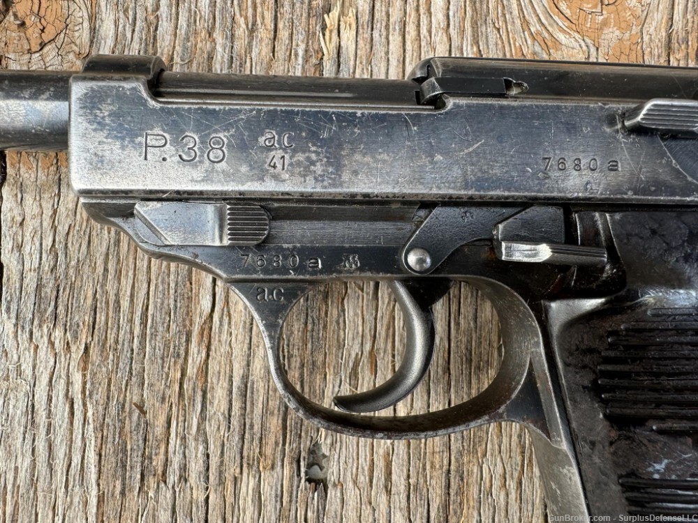 WTS: WW2 AC41 German Third Reich P38...Walther RARE Code...-img-3