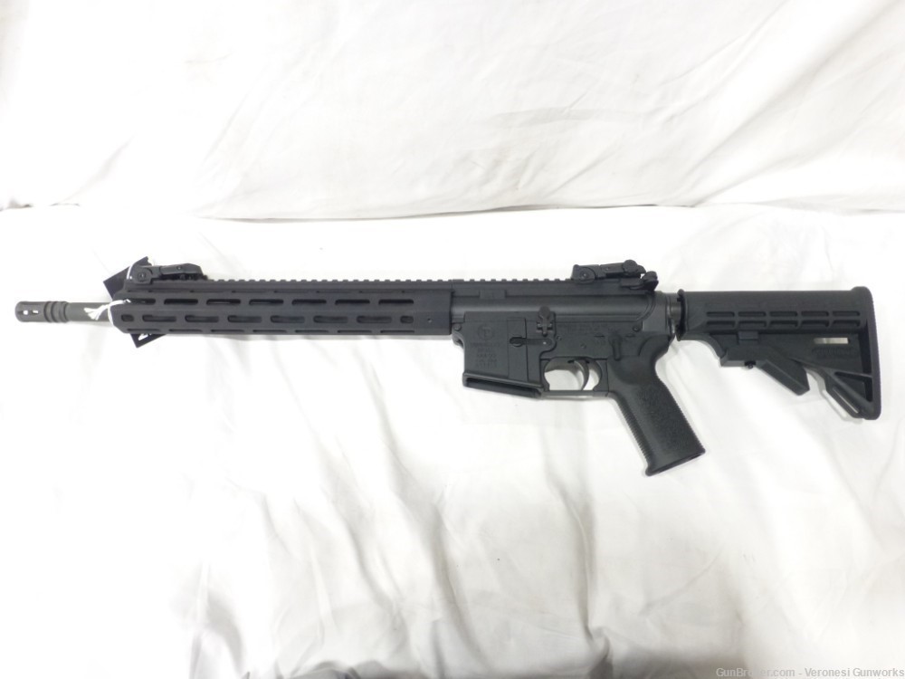 NIB Tippmann M4-22 Elite 22LR AR Rifle 16" 25rd BUI's MLOK A101032-img-3