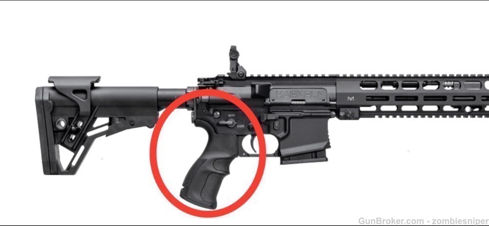 New Pistol Grip for Haenel Clone Correct for CR223 BT-15-img-1