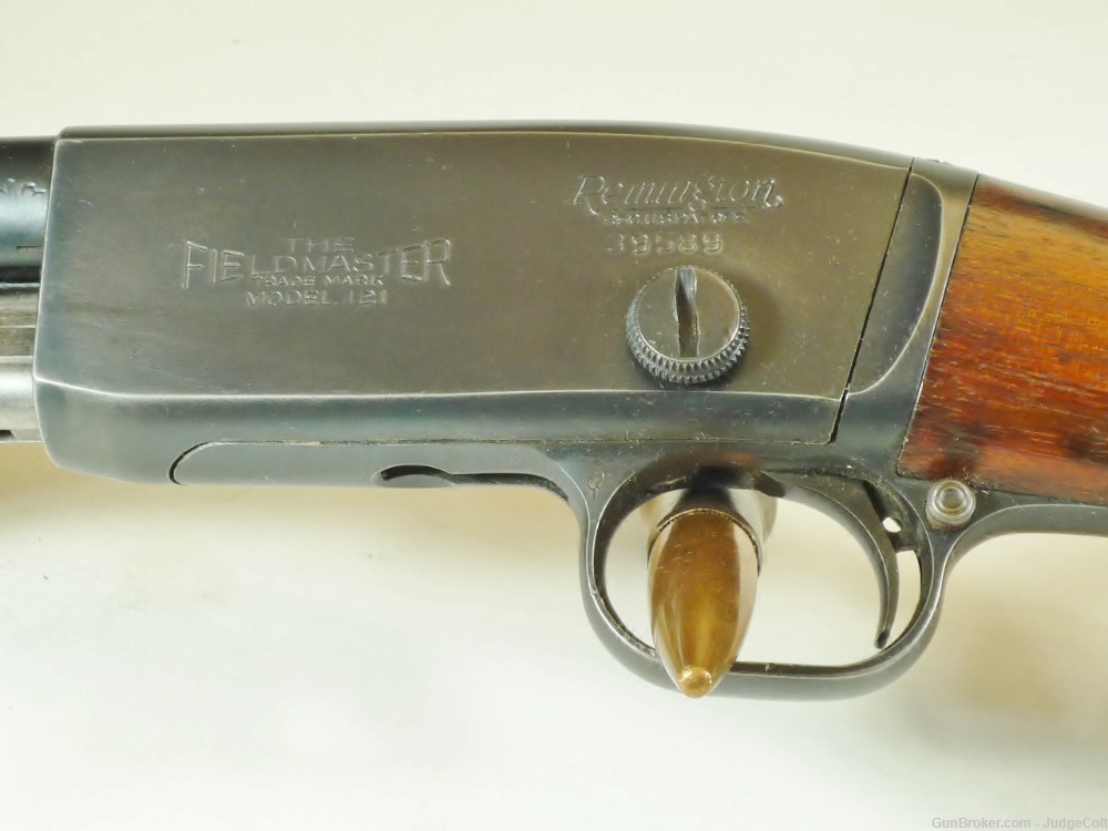 Remington Model 121 .22 Pump Rifle, Pre-War, High Condition-img-4