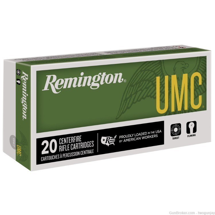 100 Rounds Remington UMC .450 Bushmaster Ammo 260 Grain FMJ ! 23661-img-0