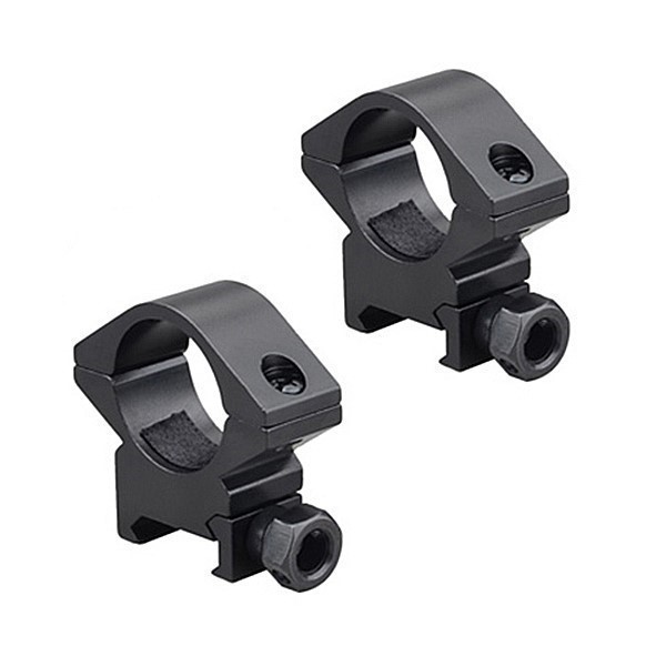 Medium Height 1 inch LOW HEIGHT Scope Rings Mounts fits AR15 AR556 Rifle-img-0