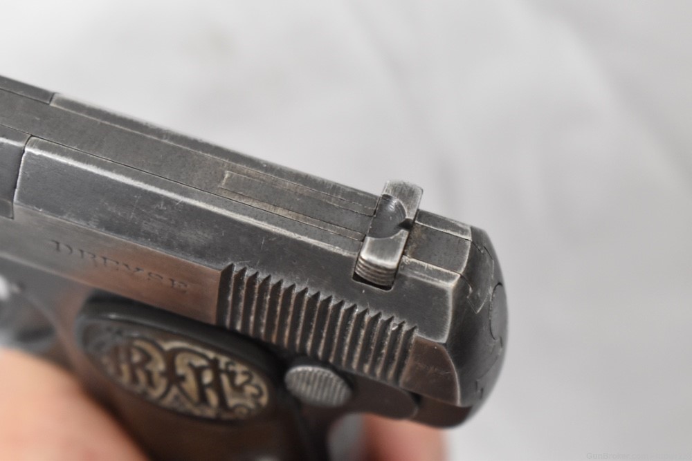 Dreyse Vest Pocket .25 ACP pre war German made pocket pistol C&R OK -img-13