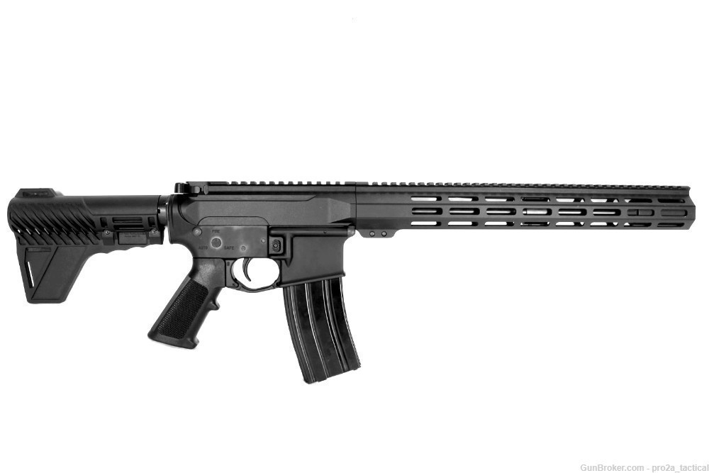 PRO2A TACTICAL PATRIOT LEFT HAND 12.5 inch AR-15 6.5 GRENDEL Pistol w/Can-img-1