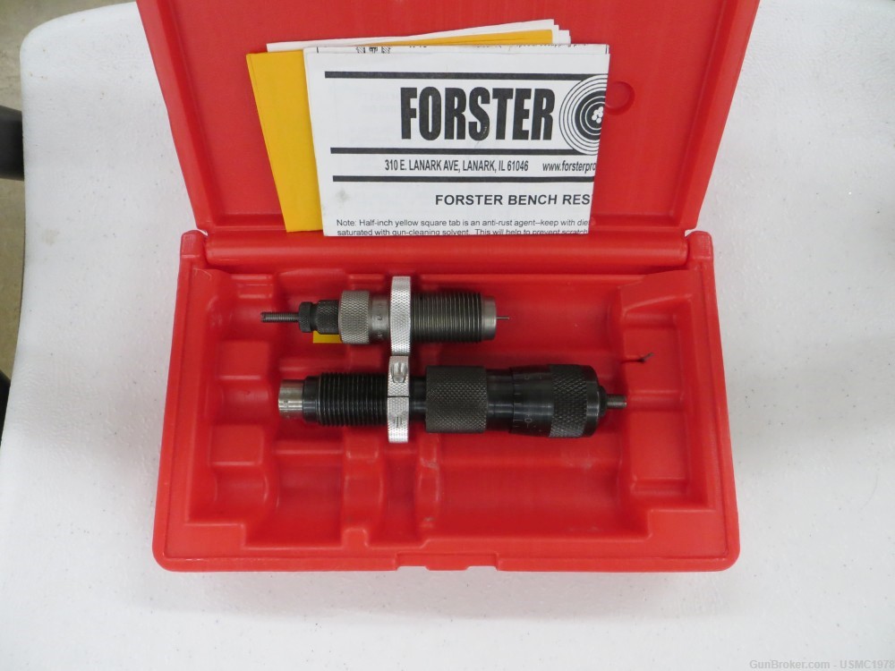 Forster Ultra Die Set w/Micrometer Seater, 6.5x47 Lapua-img-0