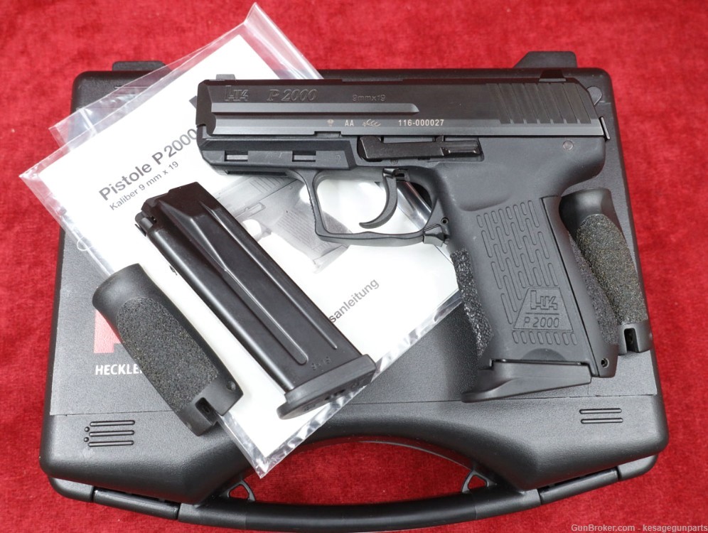 HK Heckler Koch P2000 NUMBER 1 VERY FIRST ONE AFTER PROTOTYPES 9mm-img-0