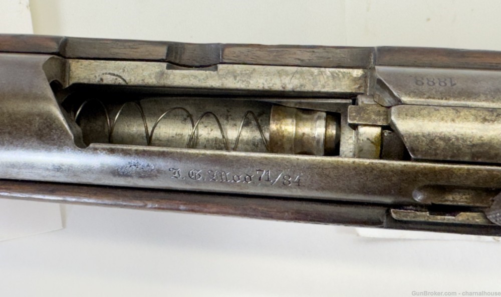 German Model 1871/84 Mauser Rifle - 1888 Date -img-41