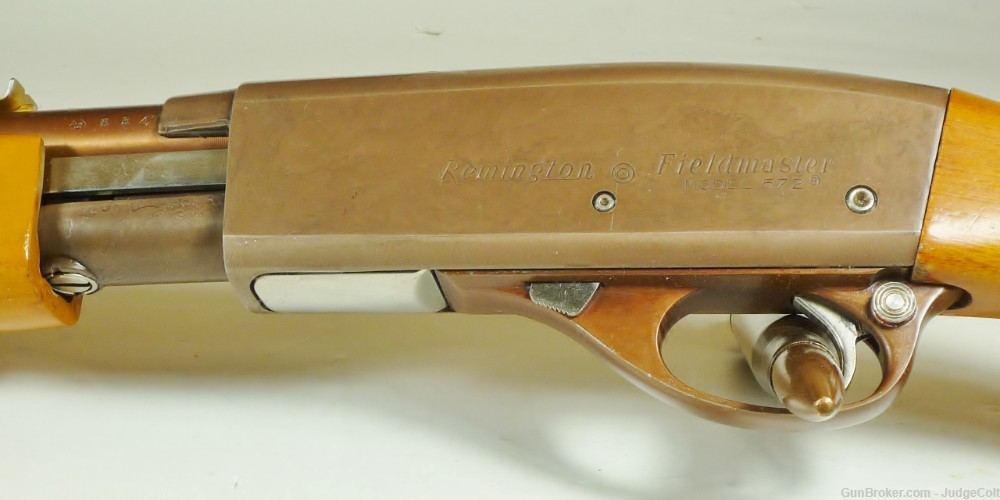 Remington Model 572 Lightweight “Buckskin Tan” .22 Pump Rifle, Excellent-img-4