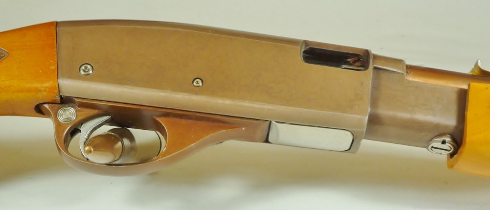Remington Model 572 Lightweight “Buckskin Tan” .22 Pump Rifle, Excellent-img-7