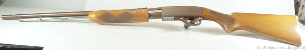 Remington Model 572 Lightweight “Buckskin Tan” .22 Pump Rifle, Excellent-img-0