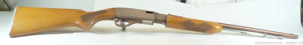 Remington Model 572 Lightweight “Buckskin Tan” .22 Pump Rifle, Excellent-img-1