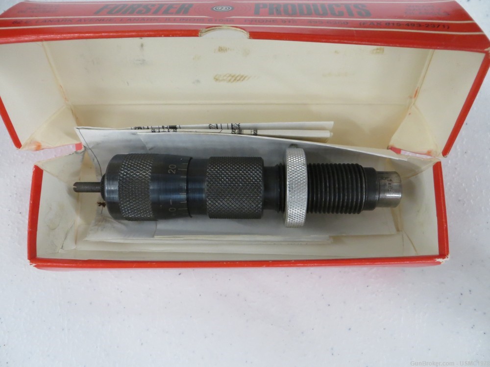 Forster Ultra Micrometer Seating Die, .223 Remington-img-1