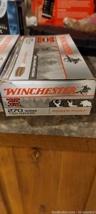 Winchester Power Point 270 wsm 150 grain -img-1