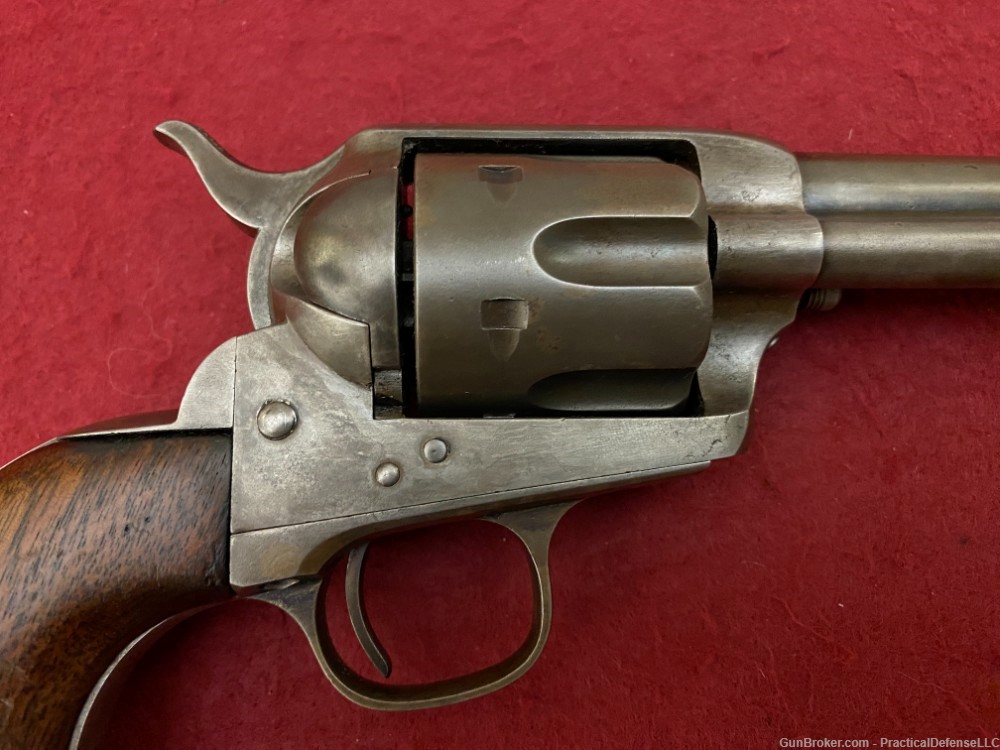 Excellent Colt Single Action Army Frontier Six Shooter 7.5" 44-40 win 1885 -img-11