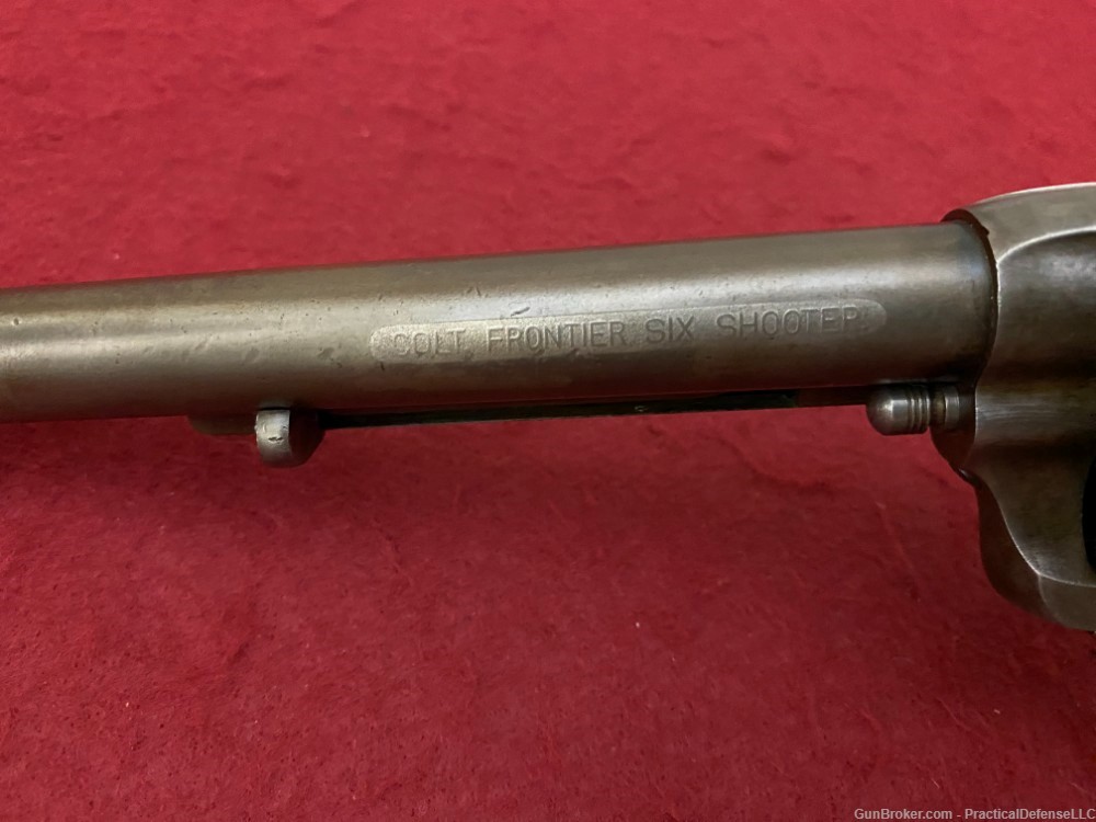 Excellent Colt Single Action Army Frontier Six Shooter 7.5" 44-40 win 1885 -img-41