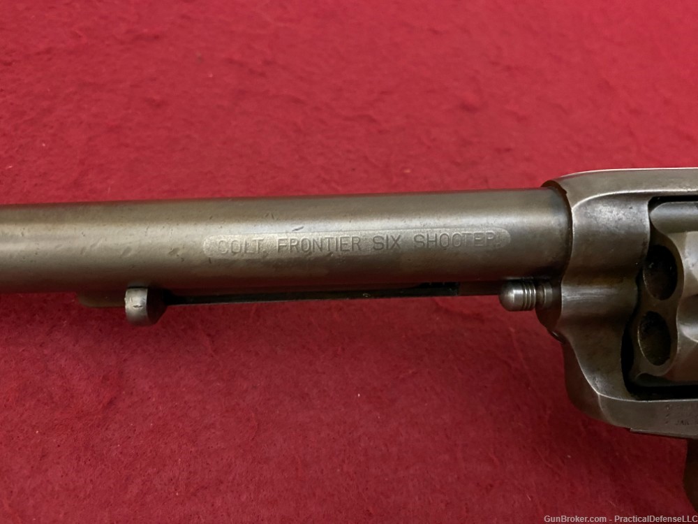 Excellent Colt Single Action Army Frontier Six Shooter 7.5" 44-40 win 1885 -img-45