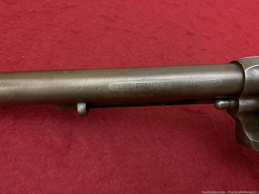 Excellent Colt Single Action Army Frontier Six Shooter 7.5" 44-40 win 1885 -img-44