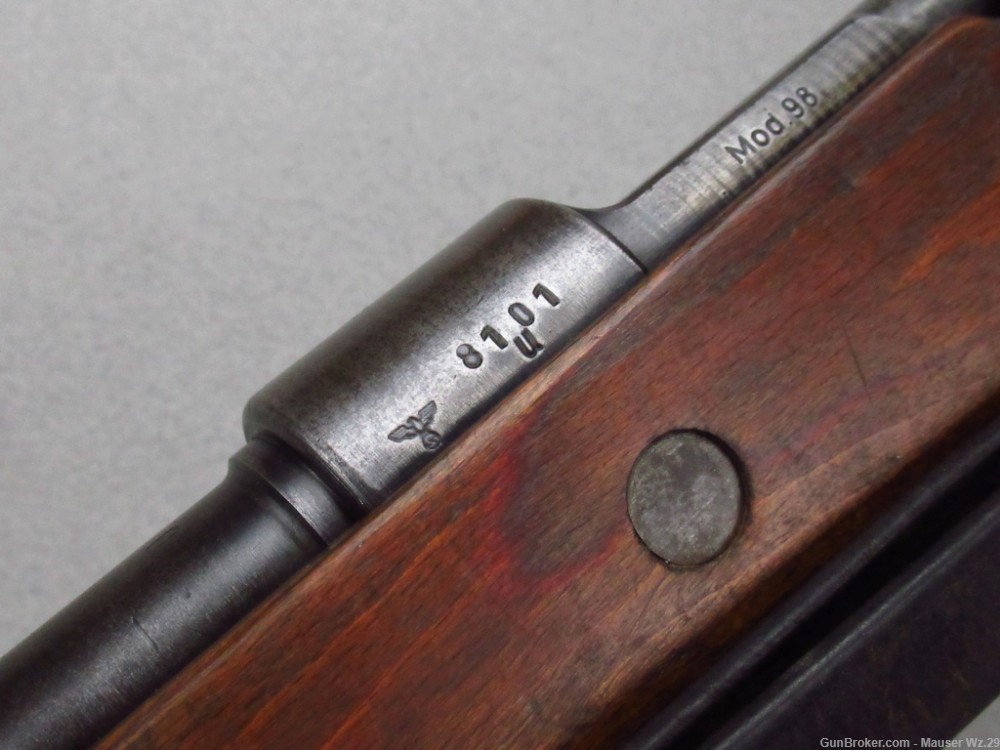 Scarce WWII 1942 Mauser Byf Oberndorf k98 WWII German K 98 98k 8mm k98k 42-img-3
